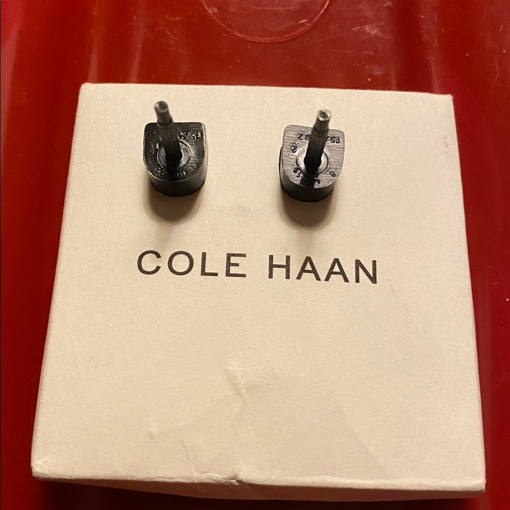 Cole Haan Black Heel Tips